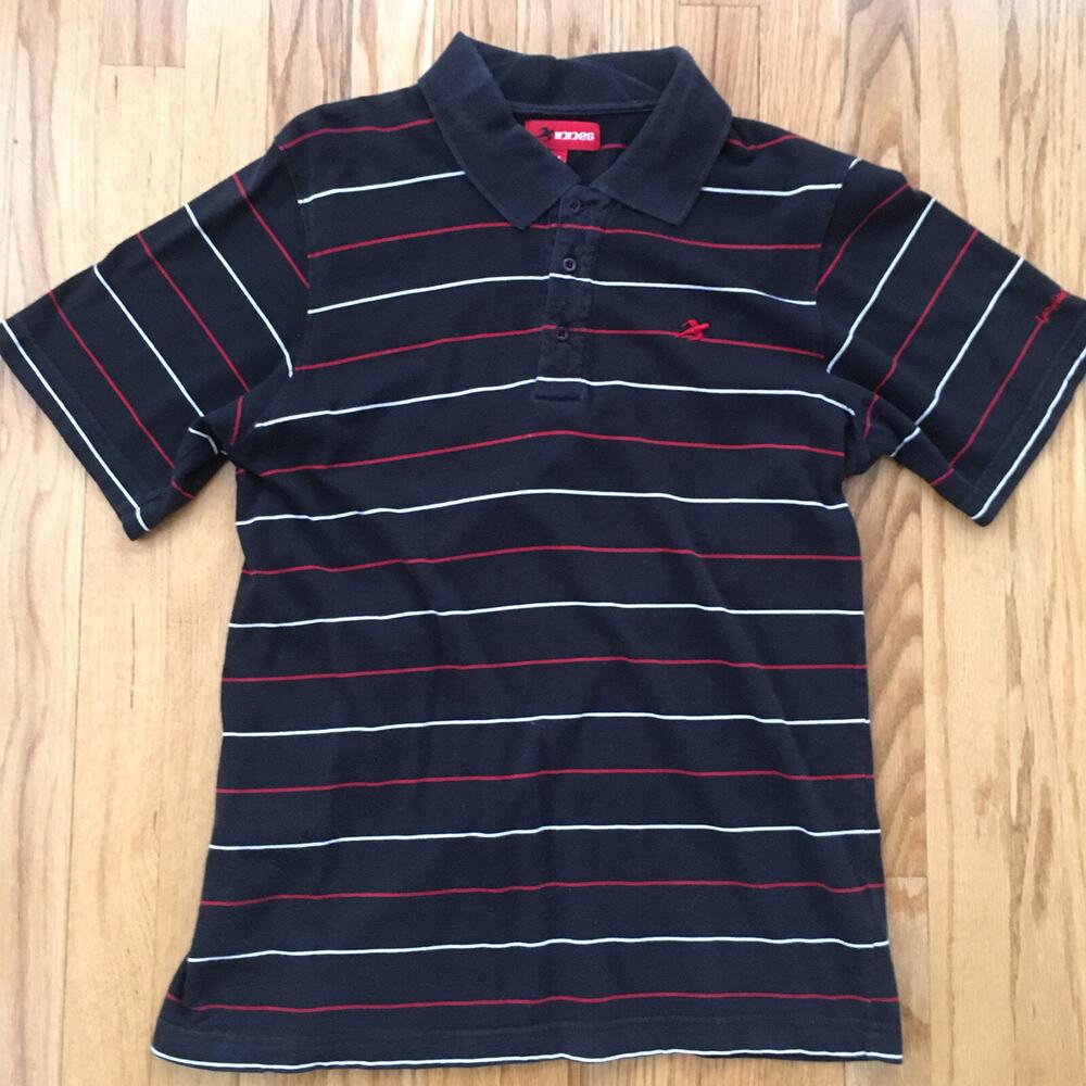 Vintage INNES 90s Y2K Rare Polo shirt Medium Zero Hook Ups Birdhouse Blind duffs